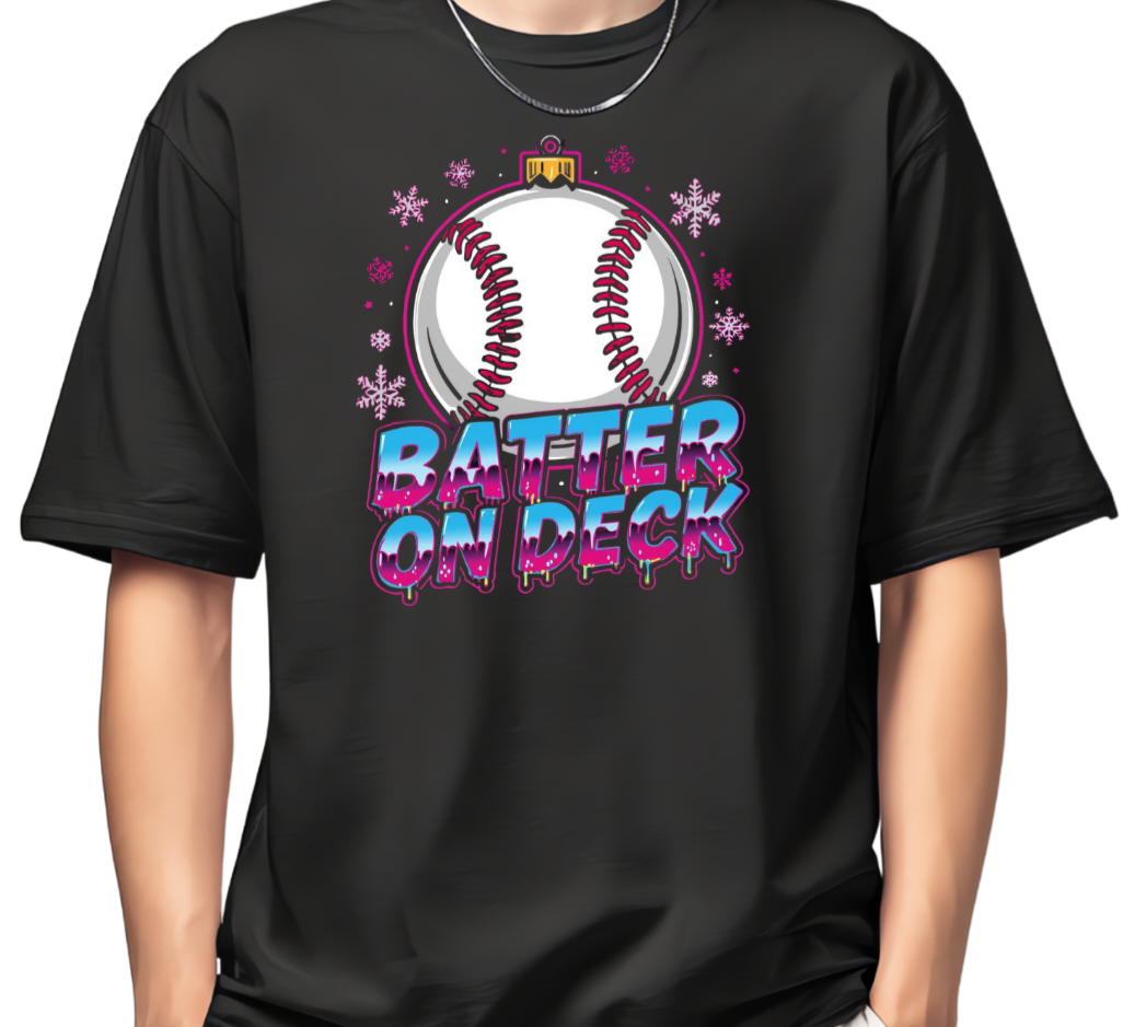 Batter On Deck Holiday Shirt