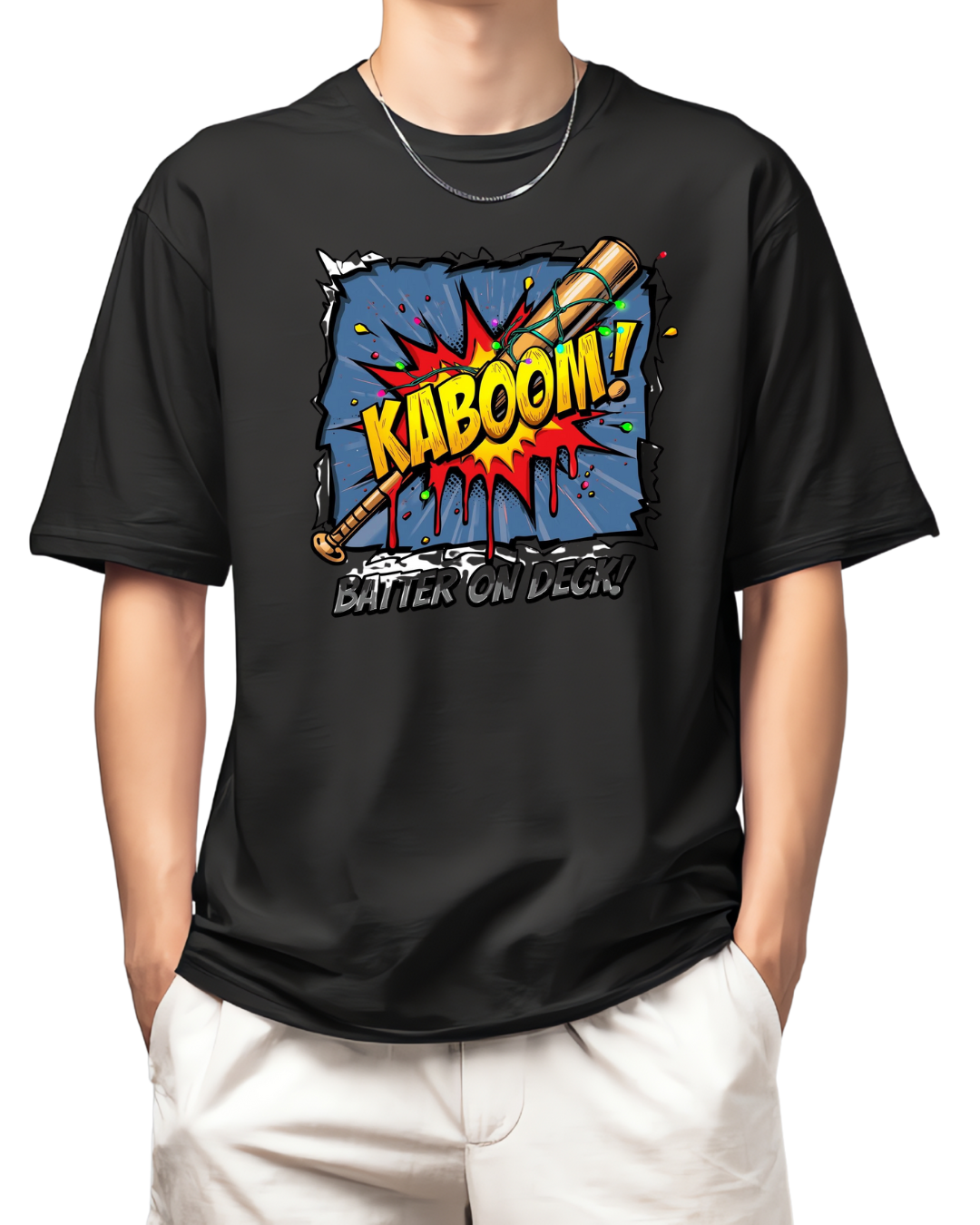 Batter On Deck Holiday Shirt