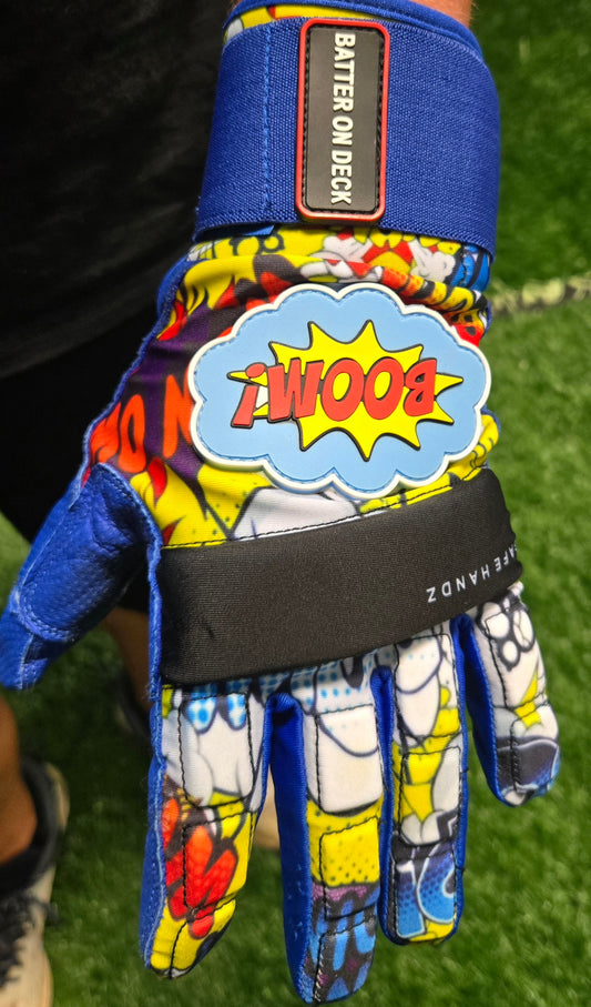 Safe Handz Protective Batting Gloves w/Bag