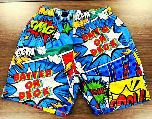 Batter On Deck Comic Shorts