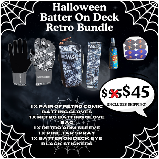 Halloween Batter On Deck Retro Bundle