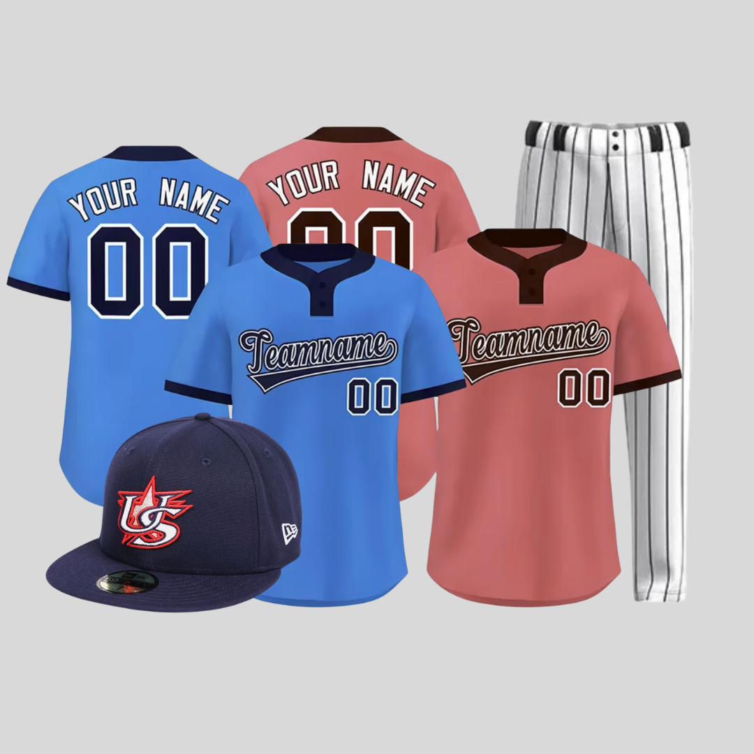 2 Jerseys, 1 Hat & 1 Pants